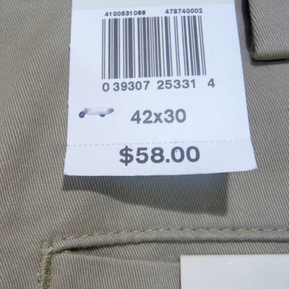 DOCKERS SIZE 42X30 COMFORT WAIST RELAXED FIT PANTS - Picture 8 of 11